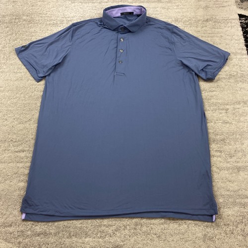 Greyson polo shirt blue - greyson, xl