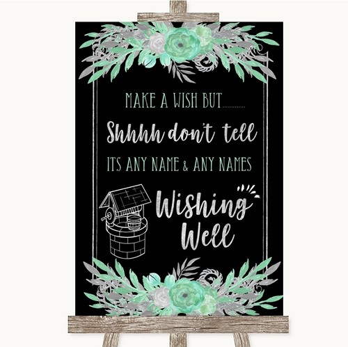 Black mint green silver - green,