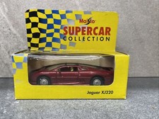 DIE CAST SCALE MODEL MAISTO SUPERCAR COLLECTION JAGUAR XJ220 