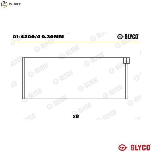 Connecting rod bearing - connecting,