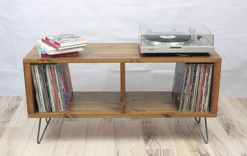 Handcrafted solid wood record - handcrafted,