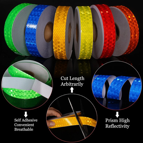 Reflective safety tape 5cm - tape, 2.5cm