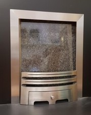 REPLACEMENT GAS FIRE SILVER
