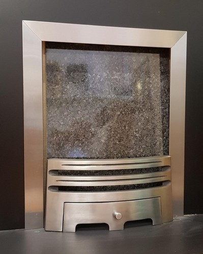 Replacement gas fire - gas, silver