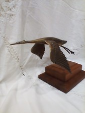 Flying Stork Car Mascot Hood Ornament