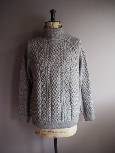 Vintage aran jumper mens size - aran,