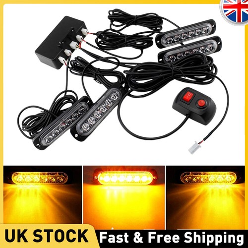 Led amber recovery strobe - amber,