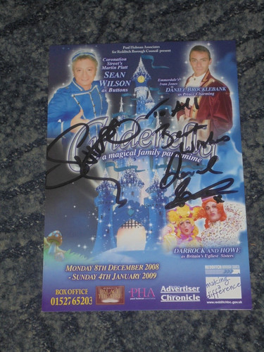 Cinderella theatre flyer - -,