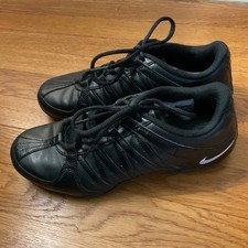 NIKE Black NE MARQUE PAS Non Marking Aerobic Dance Cheer Women Shoes Sz 7.5
