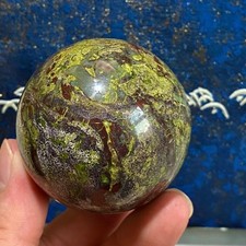 2.08 inch Dragon Blood Stone Sphere - Polished Jasper Orb - 8.99OZ