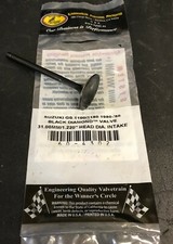 KIBBLEWHITE 60-4302 31.00mm STAINLESS STEEL INTAKE VALVE GS1100 GS1150 DRAGBIKE