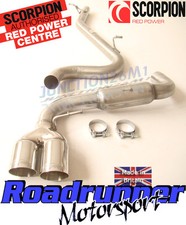 Scorpion Audi TT MK2 2.0 TDI Quattro 2011 Cat Back Stainless Exhaust System 