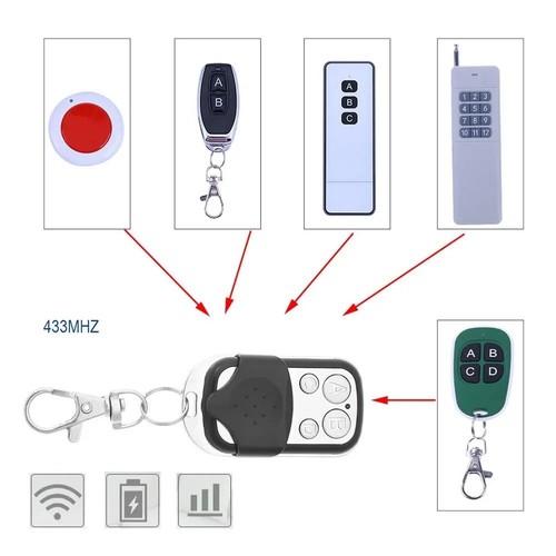 433mhz cloning remote control - cloning,