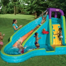 Little Tikes Slam 'n' Curve Slide Water Soft Inflatable