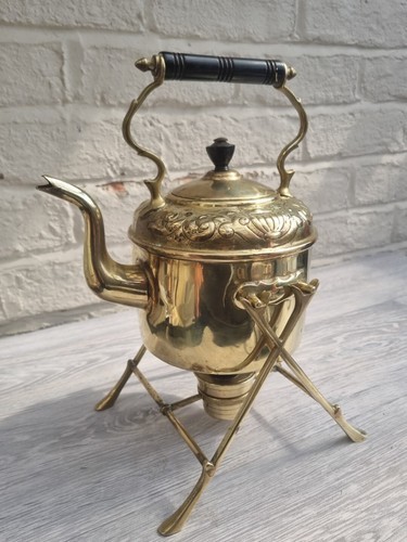 Antique vintage brass spirit - brass,