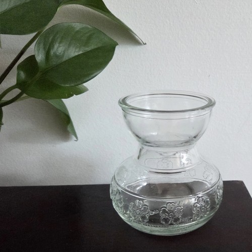 Glass bulb forcing - 4”, vase