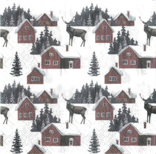 20 x Single Paper Napkins