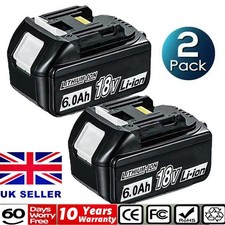 2 Pack For Makita 18V Battery