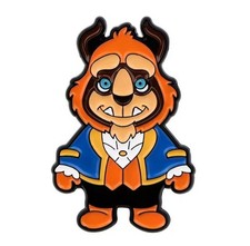 Beauty and the Beast - the Beast Enamel pin Badge - UK Stock