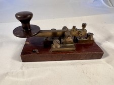 Early Morse Code Telegraph Key
