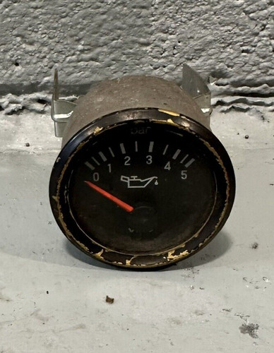 Vdo 24v oil pressure gauge - oil,