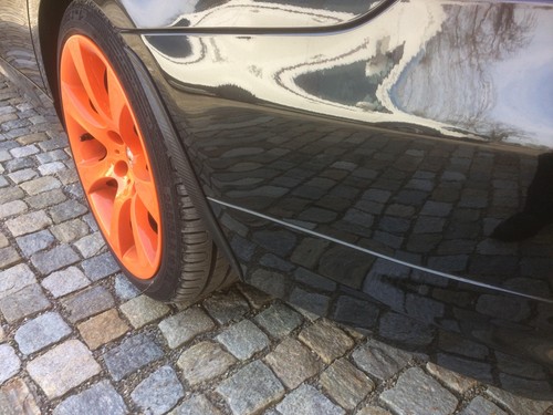 Wheel arch extension carbon - wheel,