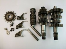 KAWASAKI KLX 650 GEARBOX 1993 TRANSMISSION SHAFTS GEARS FORKS DRUM