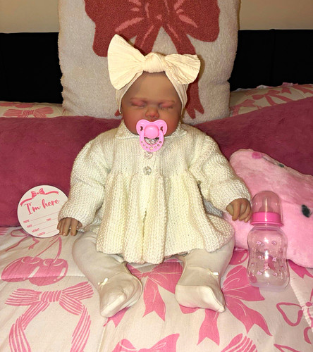 Reborn weighted doll vinyl