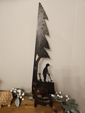 Man Metal Detecting In Country