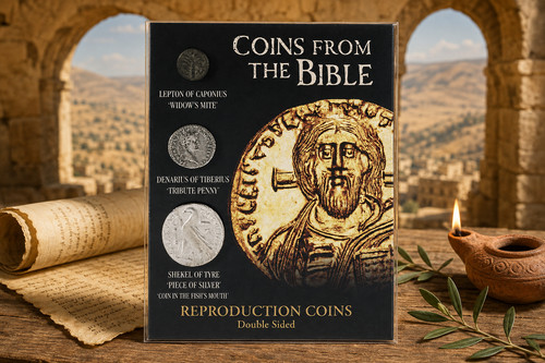 Coins from the bible silver - the,