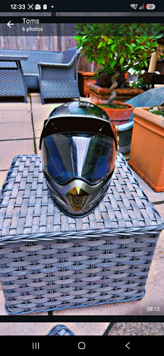 Arai tour cross helmet used - arai, (used