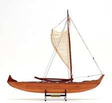 Wooden Model Hawaiian Canoe |