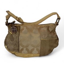 Vintage Coach Patchwork Hobo