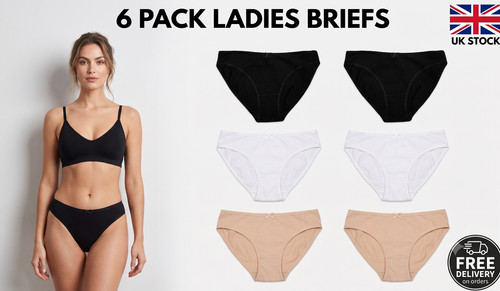 Pack ladies briefs 100 - briefs,, 100%