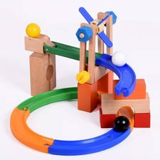 Wooden Roller Coaster Tra Set