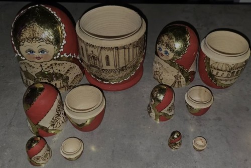 Set red and - of, russian