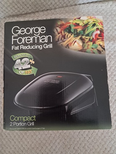 Black george foreman fat - black,