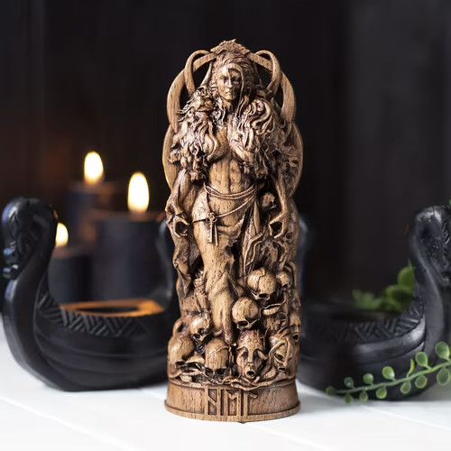 Viking nordic goddess hel - goddess, "hel"