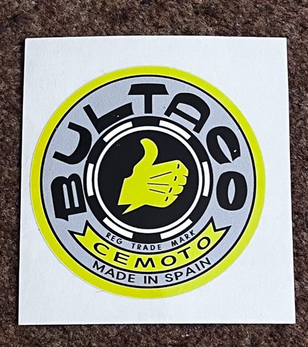 Bultaco sticker fuel tank 250 - sticker,