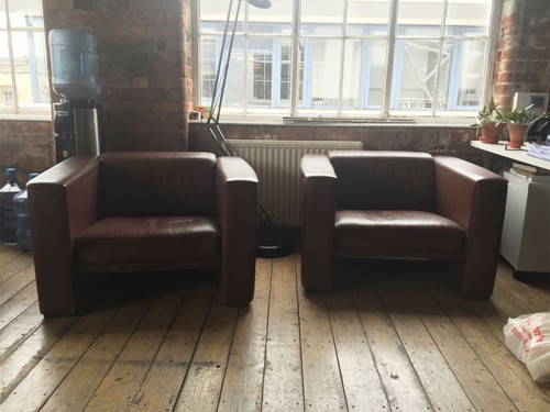 Mid century leather - century, club