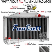 Aluminum 2 Row Radiator