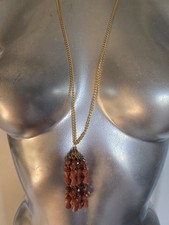 Elegant Vintage Coral Chain