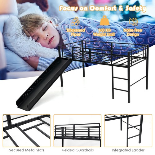 Kids single loft bed - single, children