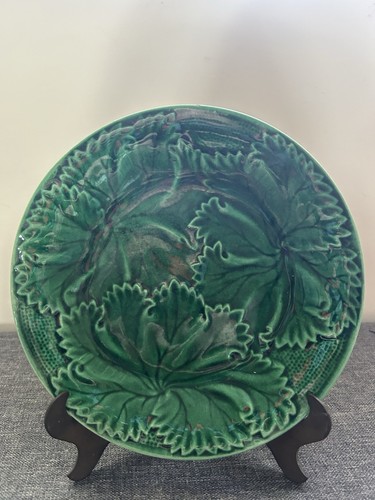 Vintage majolica style green - vintage,