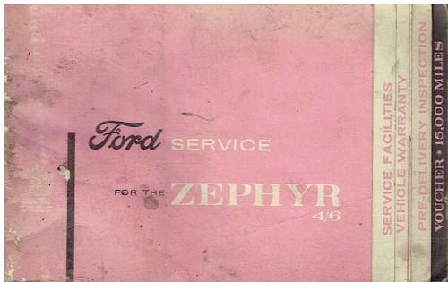 Ford zephyr mk3 - 6, 1963-66