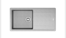 Franke Titan 1 Bowl Composite Kitchen Sink Urban Grey Reversible 970mm x 500mm