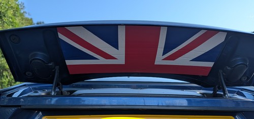Spoiler flag decal - flag, for