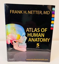 Atlas of Human Anatomy 5th Edition by Frank H. Netter MD Excellent Condition