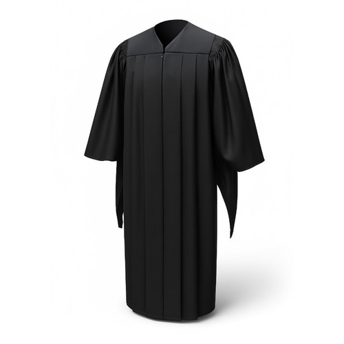 Deluxe masters graduation gown - graduation,