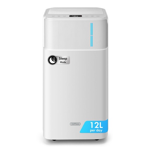 Vonhaus dehumidifier 12l day - dehumidifier, 12l/day